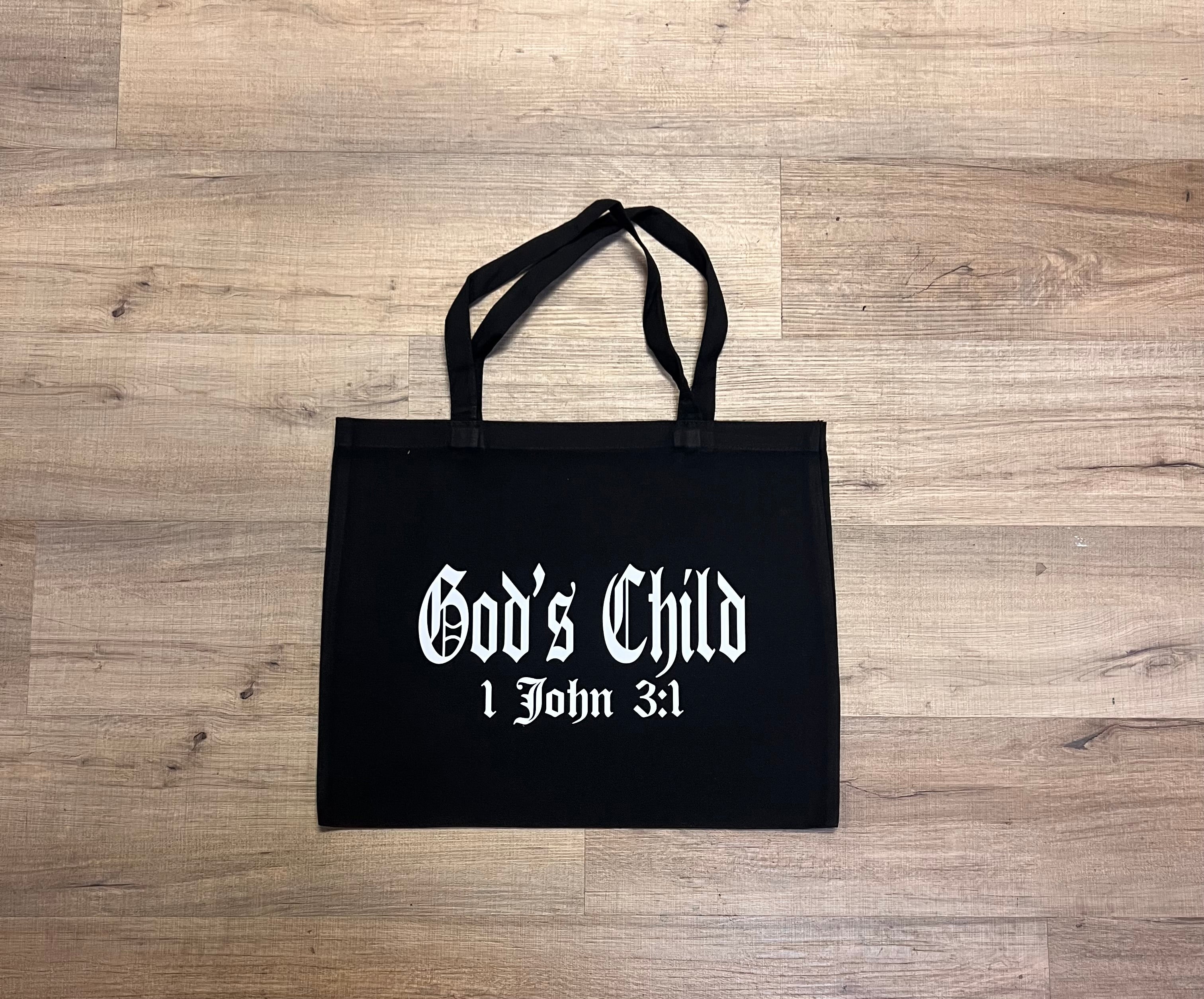 GOD’S CHILD TOTE BAG